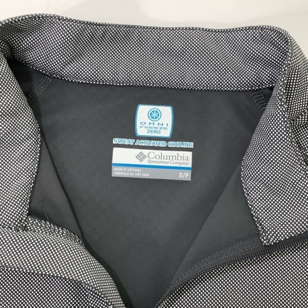 Columbia PFG 1/2 zipper sweat activated cooling outdoor long sleeves shirt SZ S - Picture 4 of 15